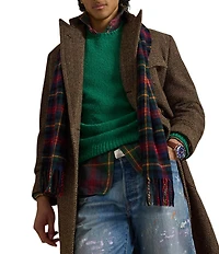Polo Ralph Lauren Suede-Patch Wool-Cashmere Sweater