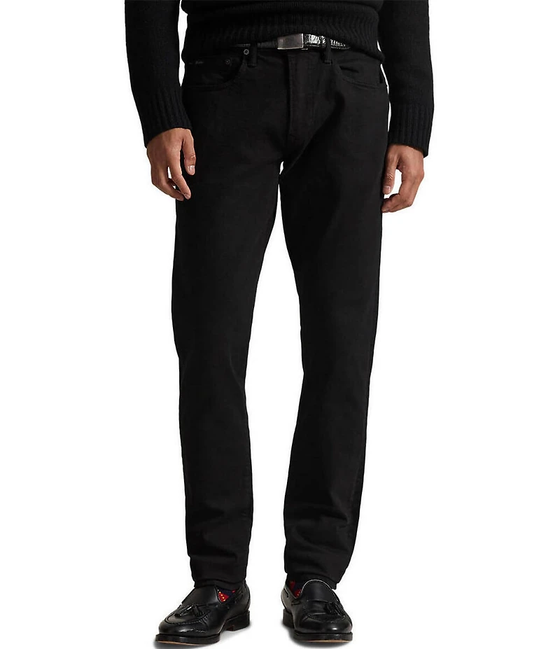 Polo Ralph Lauren Sullivan Slim-Fit Stretch Hudson Black Jeans