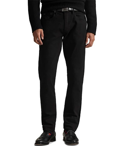 Polo Ralph Lauren Sullivan Slim-Fit Stretch Hudson Black Jeans