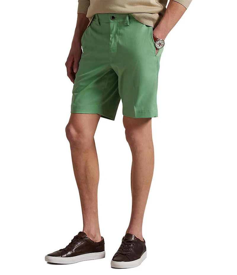Polo Ralph Lauren Tailored Fit Performance Elastic 9#double; Inseam Shorts