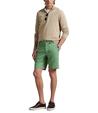 Polo Ralph Lauren Tailored Fit Performance Elastic 9#double; Inseam Shorts