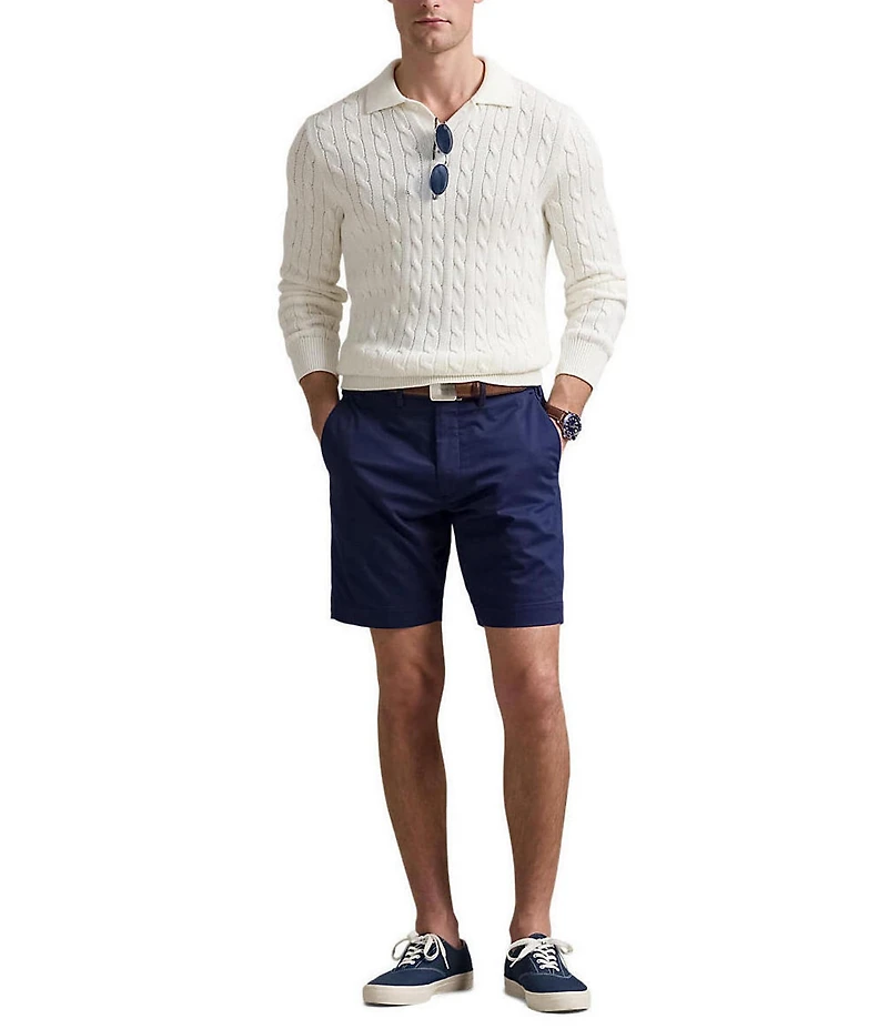 Polo Ralph Lauren Tailored Fit Performance Stretch 9#double; Inseam Shorts