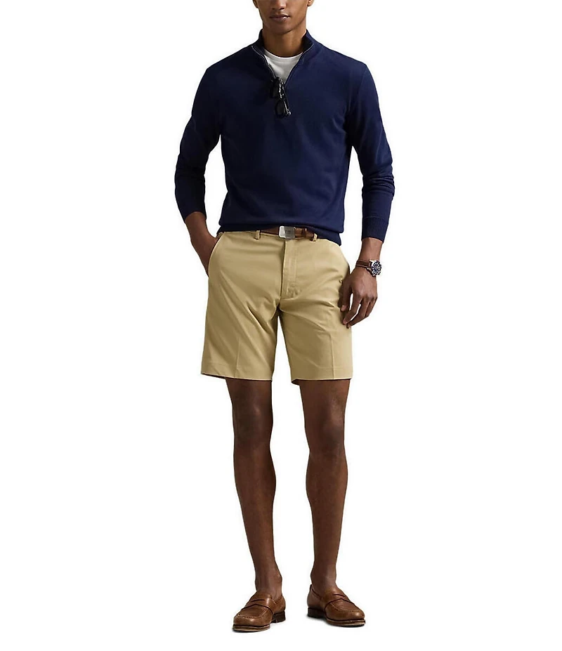 Polo Ralph Lauren Tailored Fit Performance Elastic 9#double; Inseam Shorts