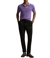 Polo Ralph Lauren Textured Short Sleeve Polo Sweater