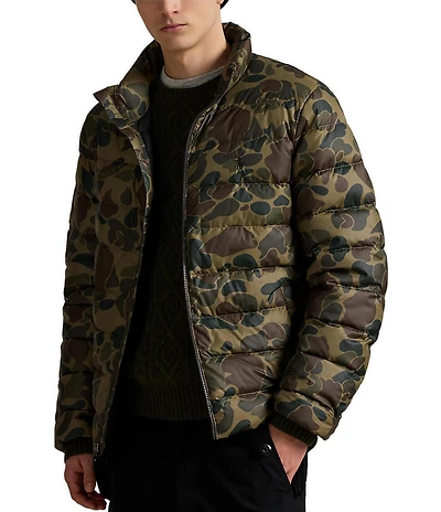 Polo Ralph Lauren The Colden Packable Camouflage Matte Jacket