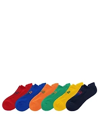 Polo Ralph Lauren Tonal Logo Pony Low Cut Socks 6-Pack