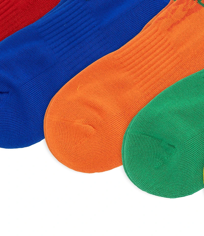 Polo Ralph Lauren Tonal Logo Pony Low Cut Socks 6-Pack