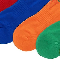 Polo Ralph Lauren Tonal Logo Pony Low Cut Socks 6-Pack