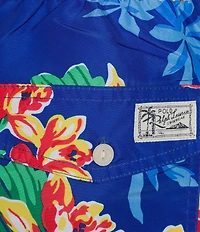 Polo Ralph Lauren Traveler Classic 5.75#double; Inseam Topical Floral Swim Trunks