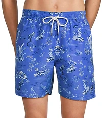 Polo Ralph Lauren Traveler Classic Printed 5.75#double; Swim Trunks