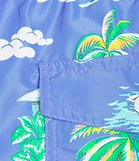 Polo Ralph Lauren Traveler Polo Bear 5.75#double; Swim Trunks