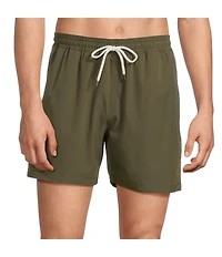 Polo Ralph Lauren Traveler Solid 5.75#double; Inseam Swim Trunks