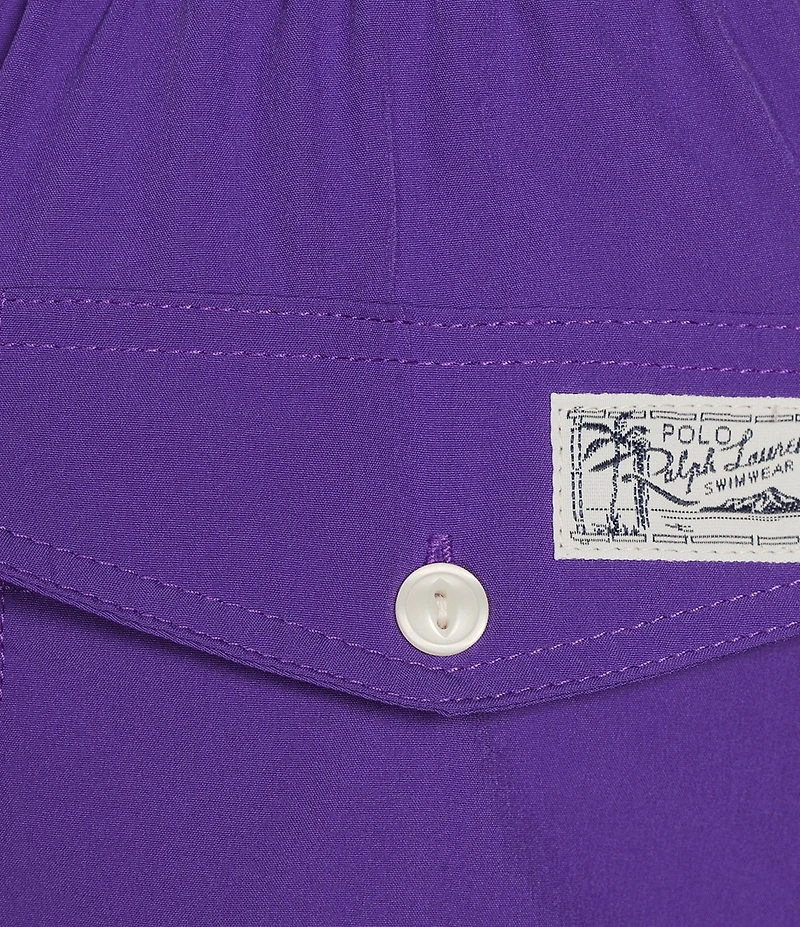 Polo Ralph Lauren Traveler Solid 5.75#double; Inseam Swim Trunks