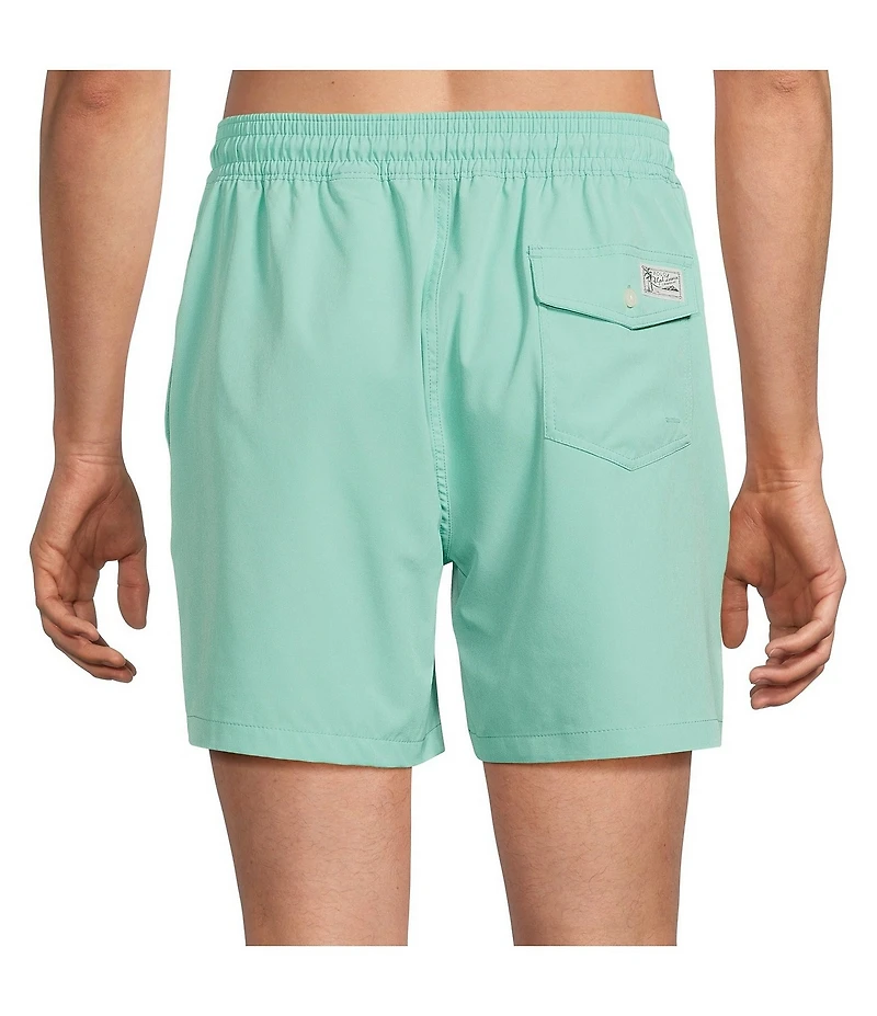 Polo Ralph Lauren Traveler Solid 5.75#double; Inseam Swim Trunks
