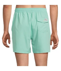 Polo Ralph Lauren Traveler Solid 5.75#double; Inseam Swim Trunks