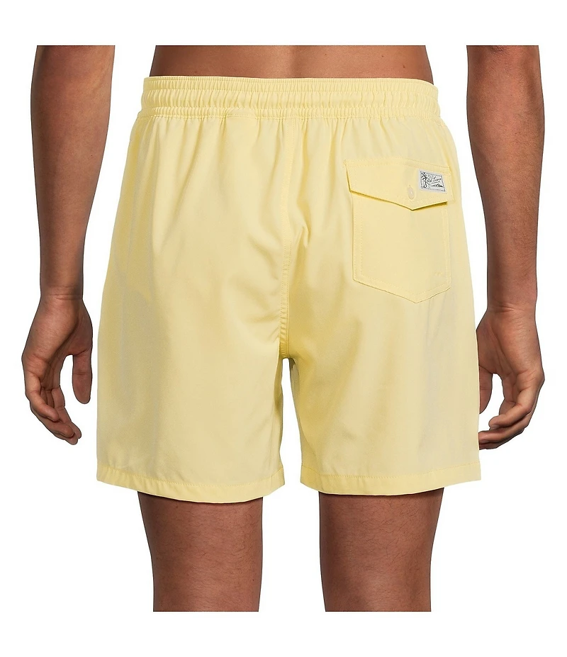 Polo Ralph Lauren Traveler Solid 5.75#double; Inseam Swim Trunks