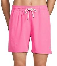 Polo Ralph Lauren Traveler Solid 5.75#double; Inseam Swim Trunks