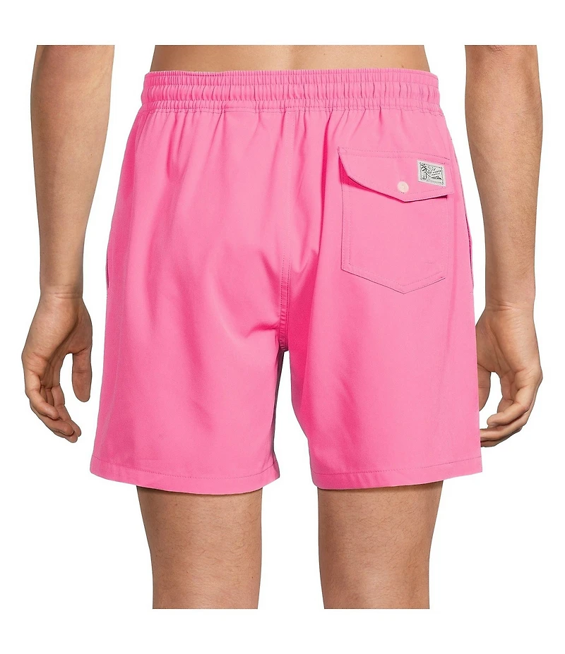 Polo Ralph Lauren Traveler Solid 5.75#double; Inseam Swim Trunks