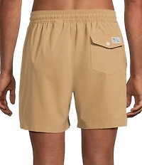 Polo Ralph Lauren Traveler Solid 5.75#double; Inseam Swim Trunks