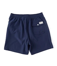Polo Ralph Lauren Traveler Solid 5.75#double; Inseam Swim Trunks