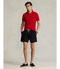 Polo Ralph Lauren Traveler Solid 5.75#double; Inseam Swim Trunks