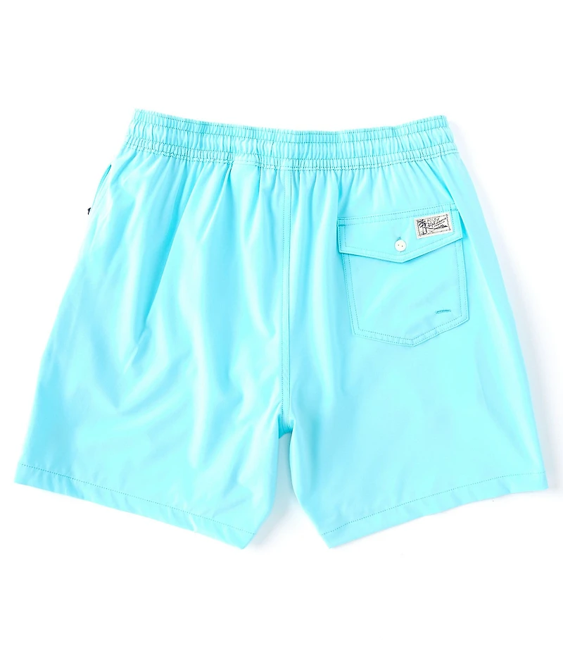 Polo Ralph Lauren Traveler Solid 5.75#double; Inseam Swim Trunks