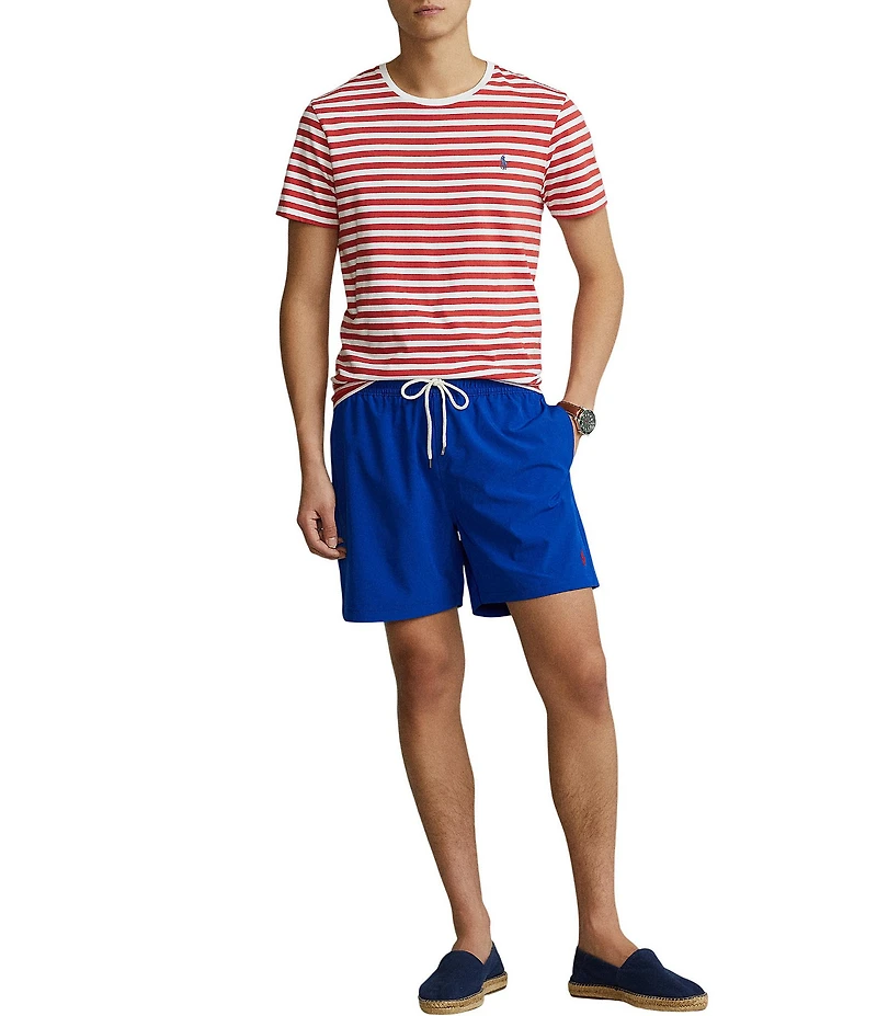 Polo Ralph Lauren Traveler Solid 5.75#double; Inseam Swim Trunks