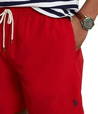 Polo Ralph Lauren Traveler Solid 5.75#double; Inseam Swim Trunks