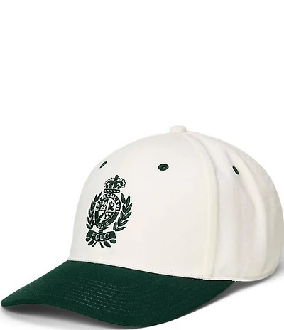 Polo Ralph Lauren Two-Tone Crest Twill Ball Cap
