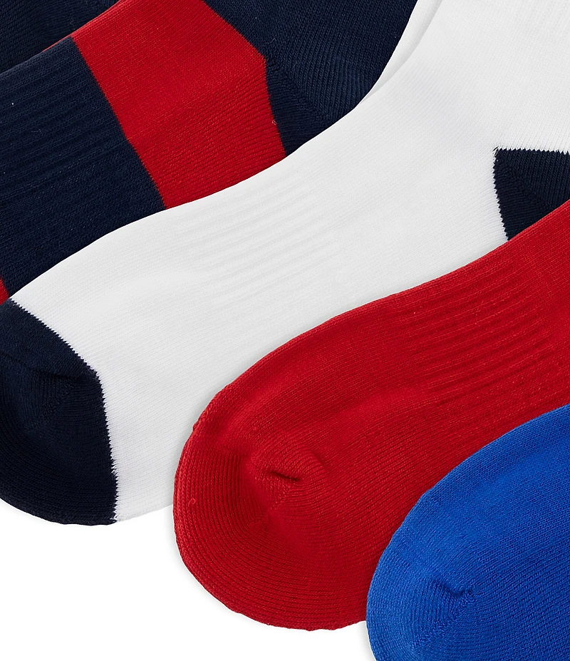 Polo Ralph Lauren USA Stadium Crew Socks 6-Pack