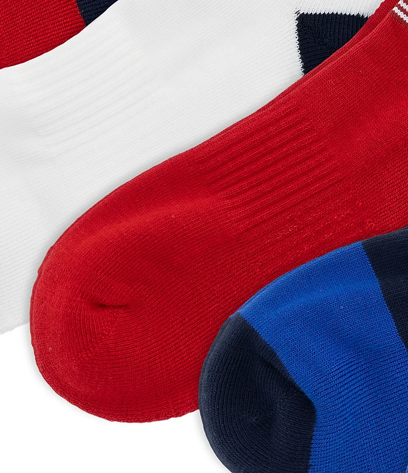 Polo Ralph Lauren USA Stadium Quarter Socks 6-Pack