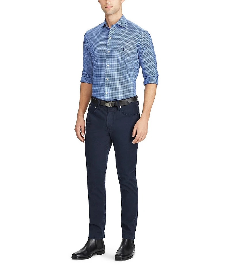 Polo Ralph Lauren Varick Slim Fit Sateen Stretch Pants