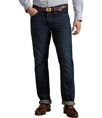 Polo Ralph Lauren Varick Slim-Straight Morris Dark Denim Jeans