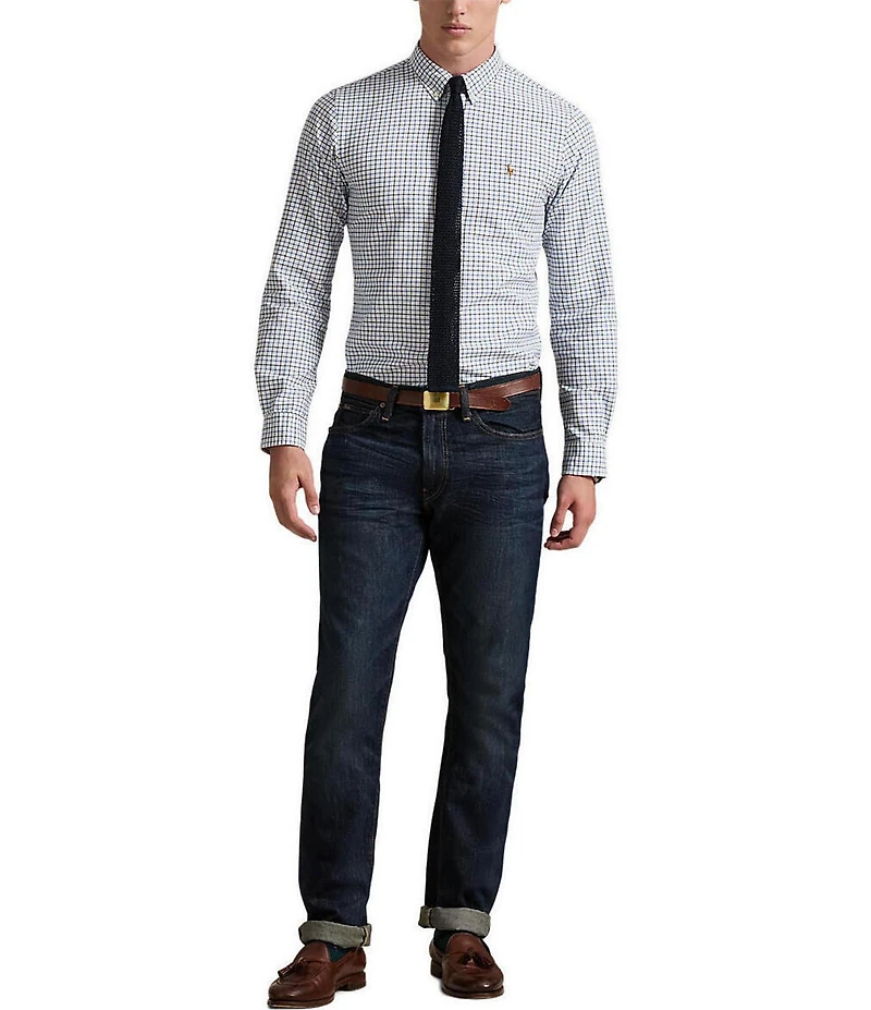 Polo Ralph Lauren Varick Slim-Straight Morris Dark Denim Jeans