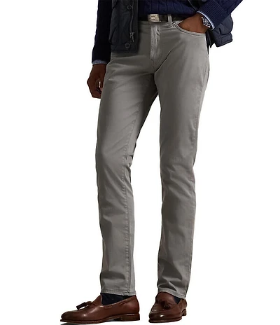 Polo Ralph Lauren Varick Slim Straight Stretch Sateen Pants