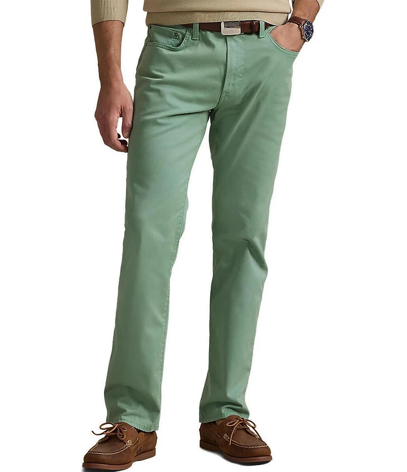 Polo Ralph Lauren Varick Slim Straight Stretch Sateen Pants