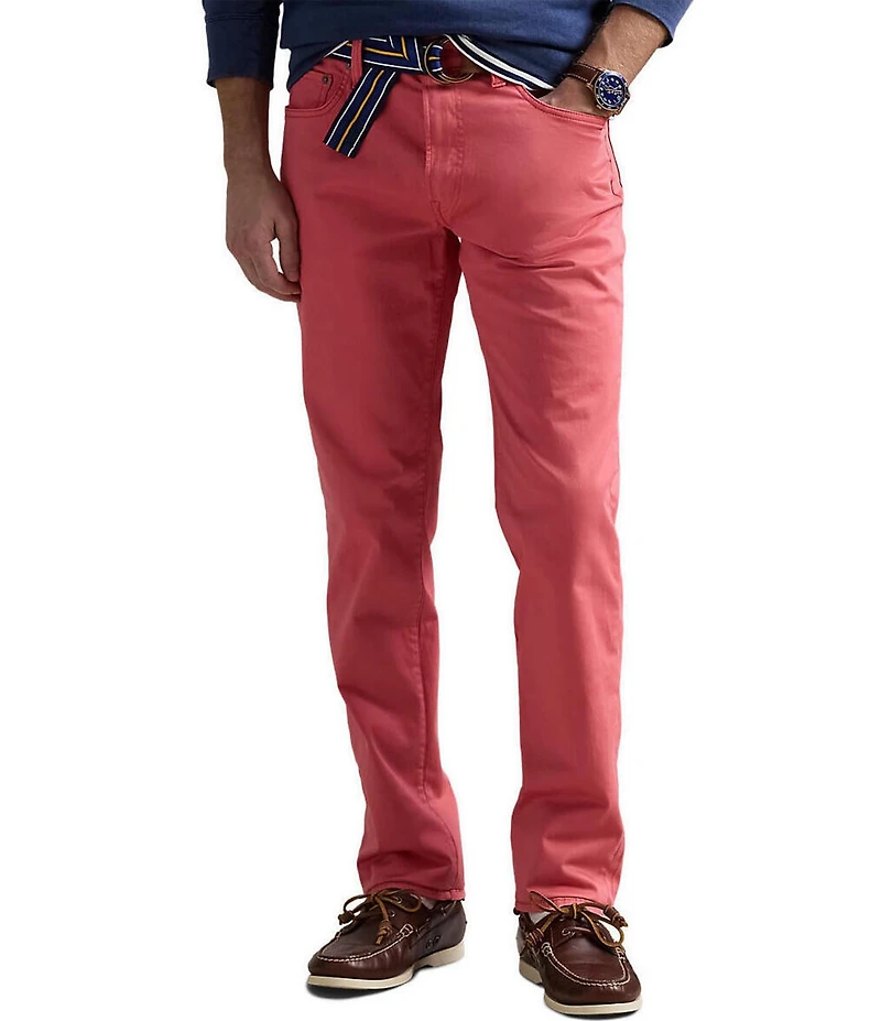 Polo Ralph Lauren Varick Slim Straight Stretch Sateen Pants