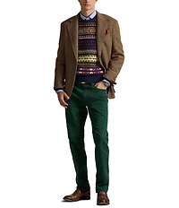 Polo Ralph Lauren Varick Slim Straight Stretch Sateen Pants