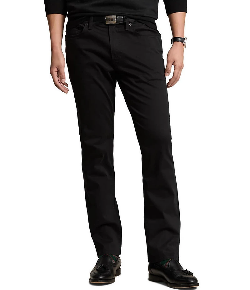 Polo Ralph Lauren Varick Slim Straight Stretch Sateen Pants