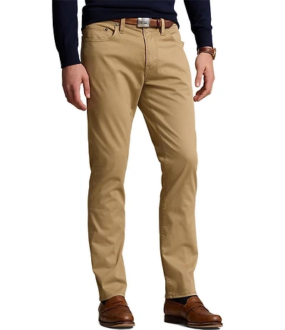 Polo Ralph Lauren Varick Slim Straight Stretch Sateen Pants