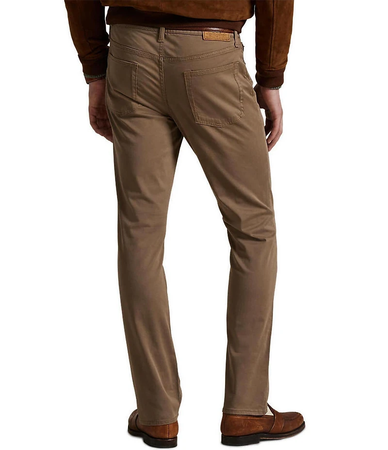Polo Ralph Lauren Varick Slim Straight Stretch Sateen Pants