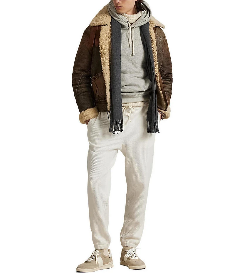 Polo Ralph Lauren Waffle-Knit Fleece Sweatpants