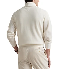 Polo Ralph Lauren Waffle-Knit Fleece Turtleneck