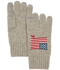 Polo Ralph Lauren Warm Blend Flag Design Gloves