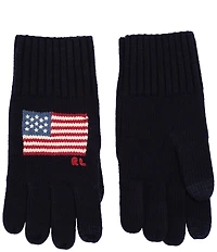 Polo Ralph Lauren Warm Blend Flag Design Gloves