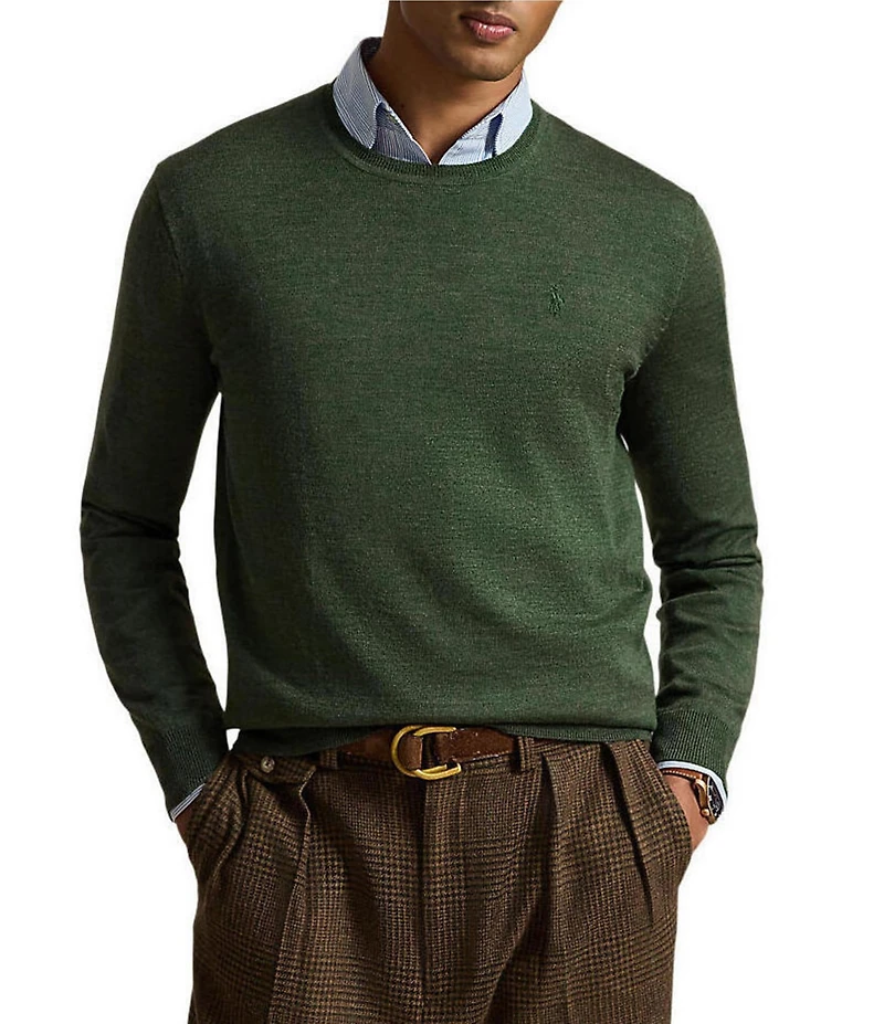 Polo Ralph Lauren Washable Wool Crew Sweater