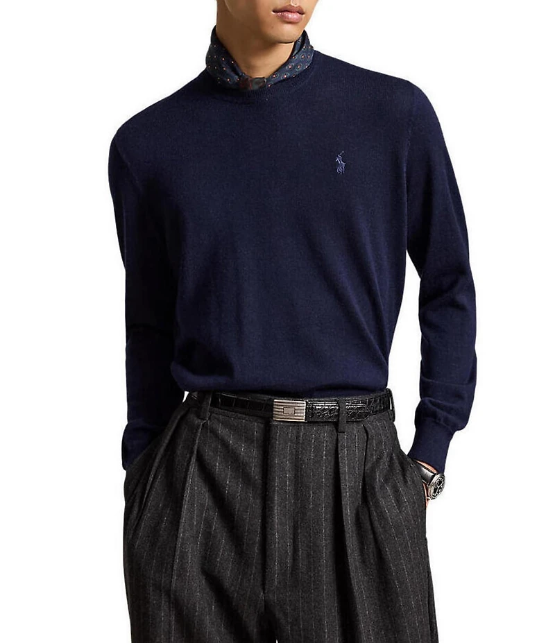 Polo Ralph Lauren Washable Wool Crew Sweater