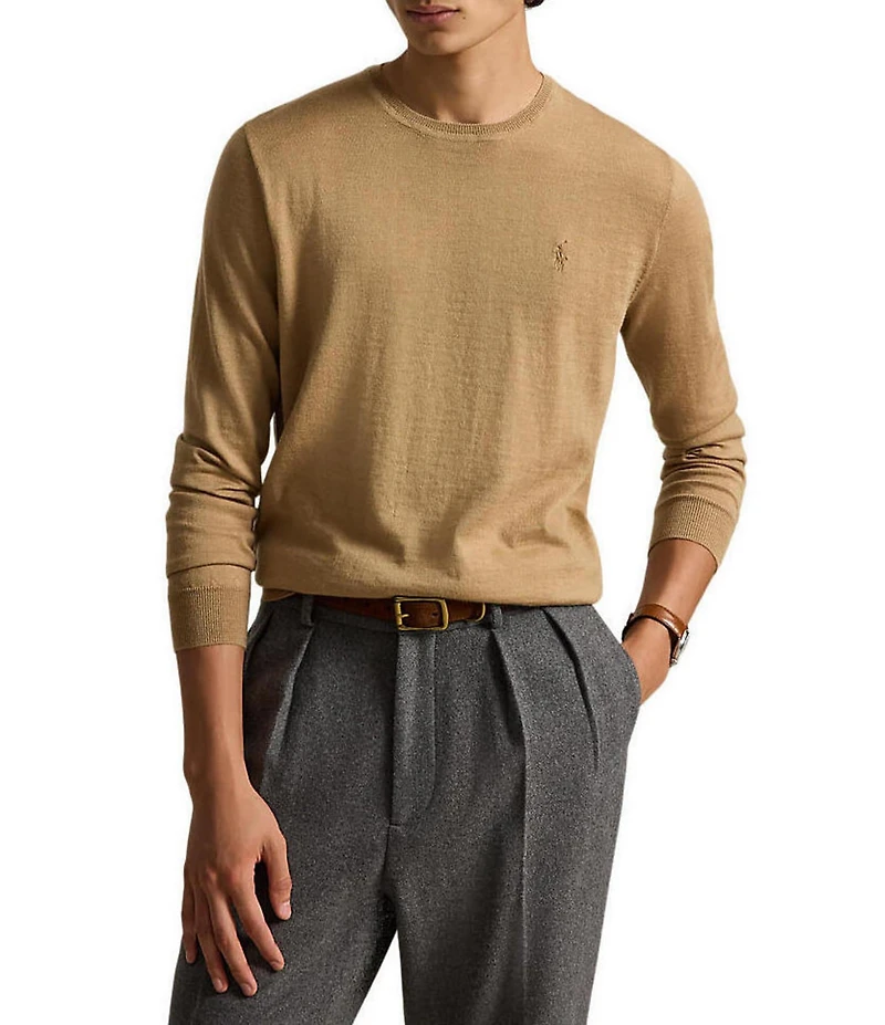 Polo Ralph Lauren Washable Wool Crew Sweater