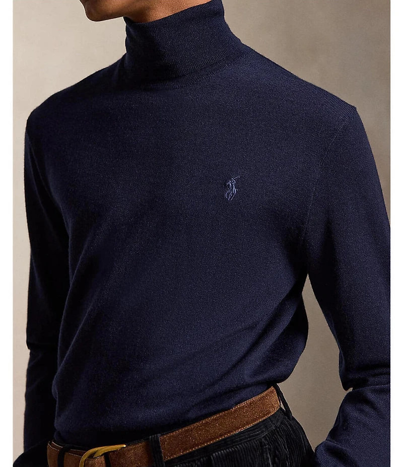 Polo Ralph Lauren Washable Wool Turtleneck Sweater