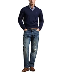 Polo Ralph Lauren Washable Wool V-Neck Sweater